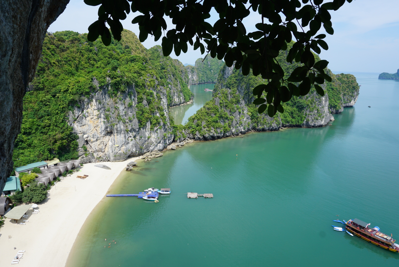 A view of Lan Ha Bay